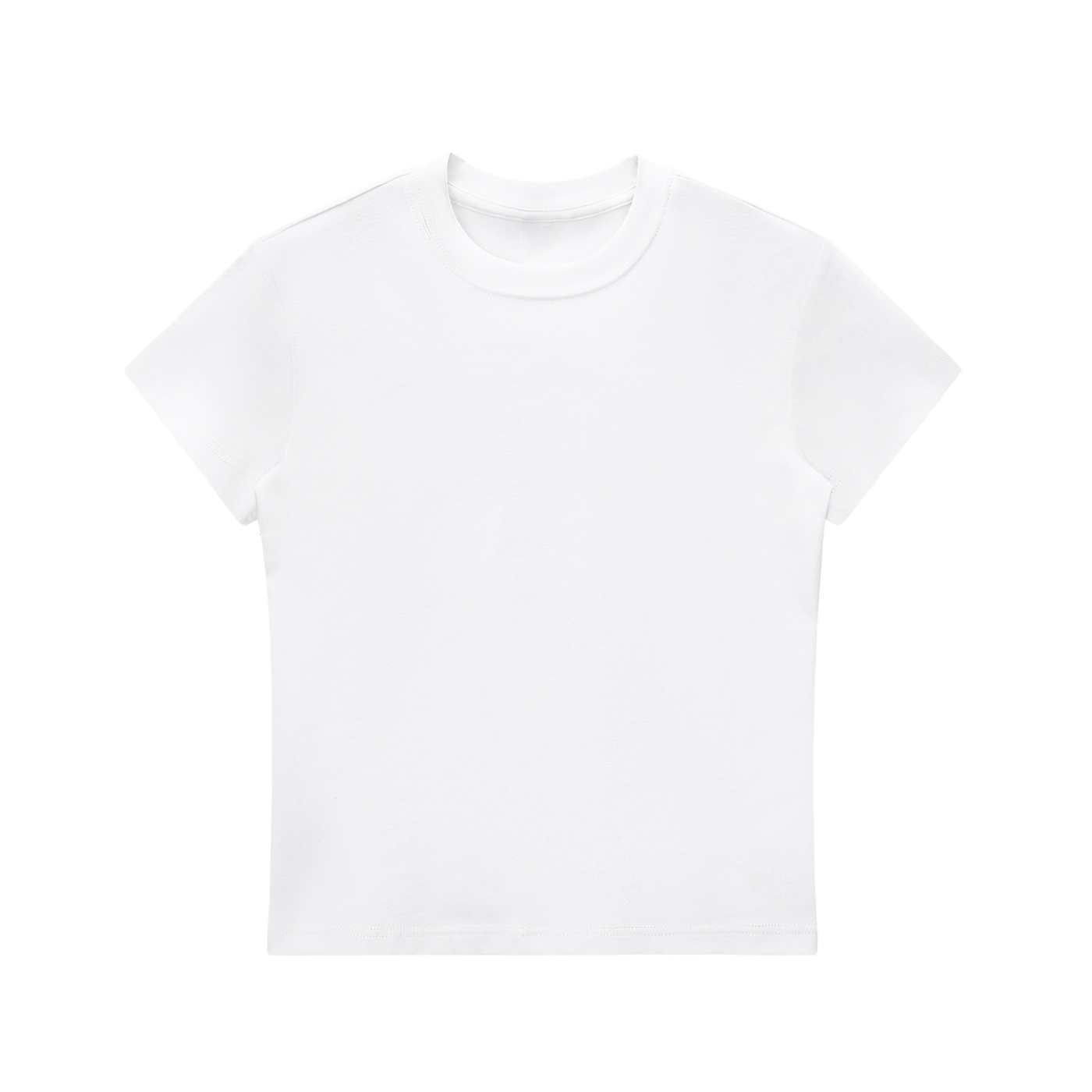 Essential Bodycon Crewneck T-Shirt - Rapper's Digest