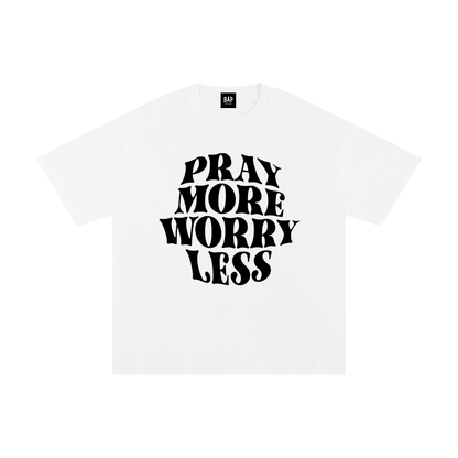 Pray More Cotton T-Shirt