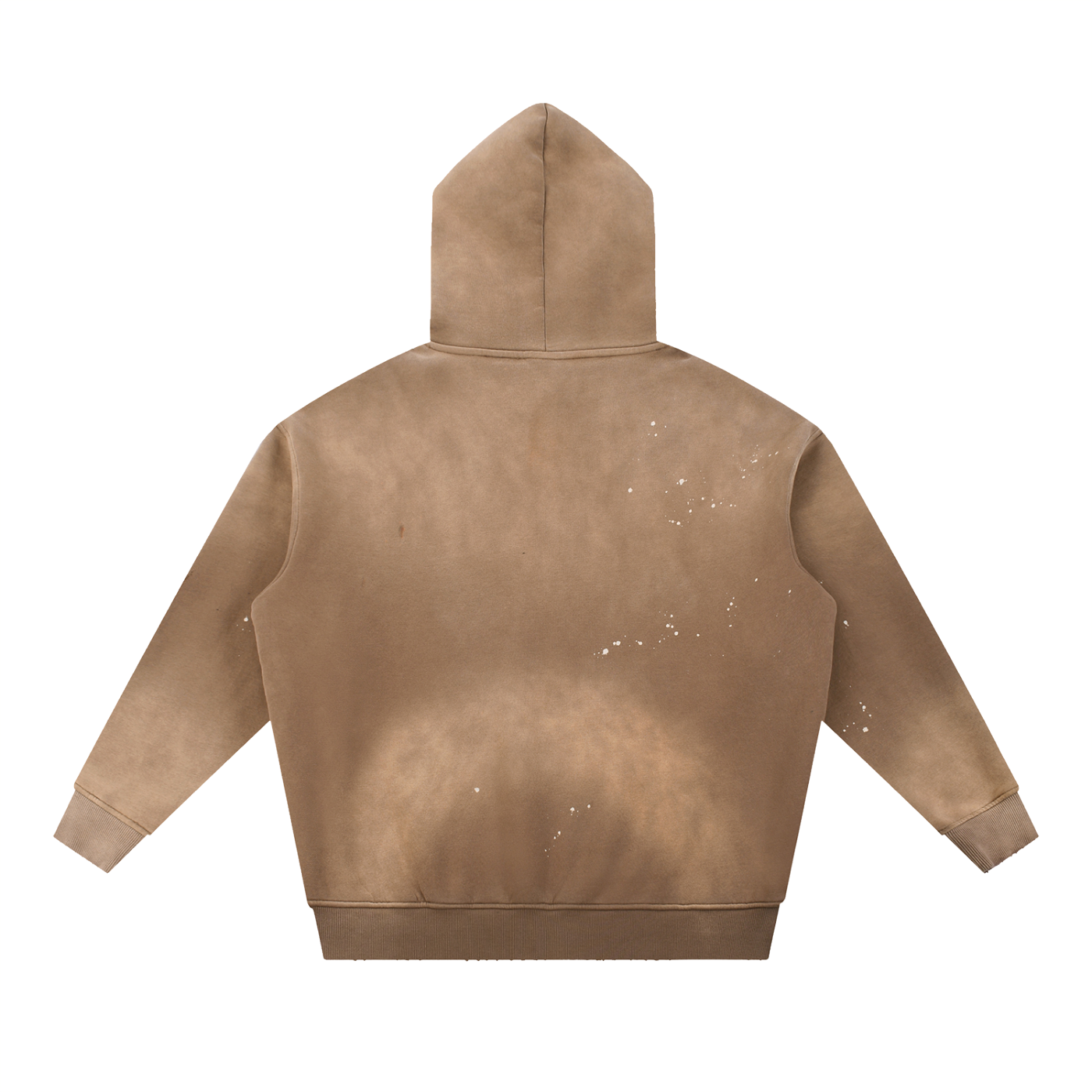 Mori White Vintage Washed Fleece Hoodie - Rapper's Digest