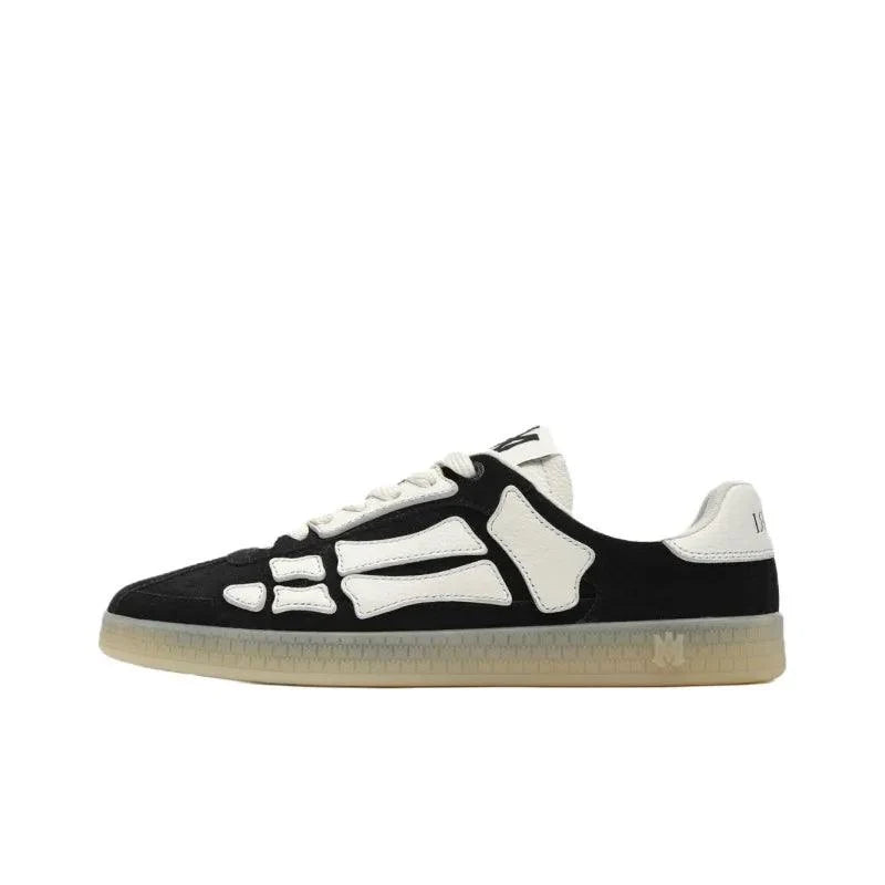 AMIRI Pacific Bones Low Top Skateboard Shoes Men's Black