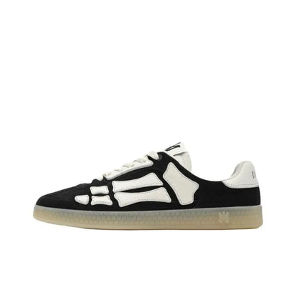 AMIRI Pacific Bones Low Top Skateboard Shoes Men's Black