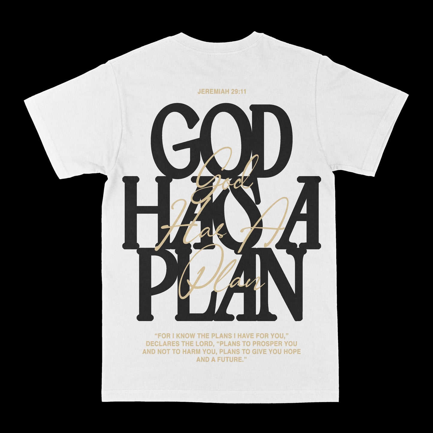 God Has A Plan Graphic Tee