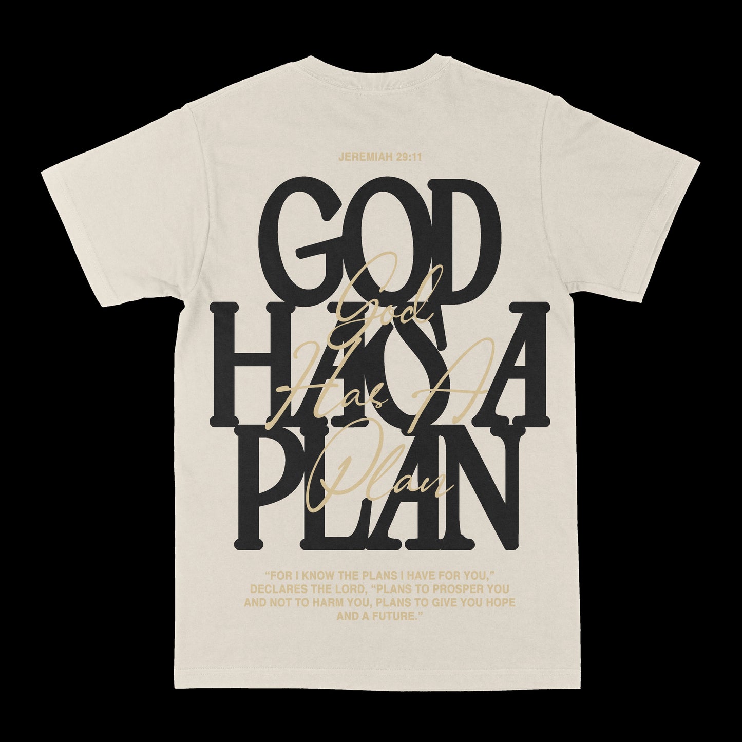 God Has A Plan Graphic Tee