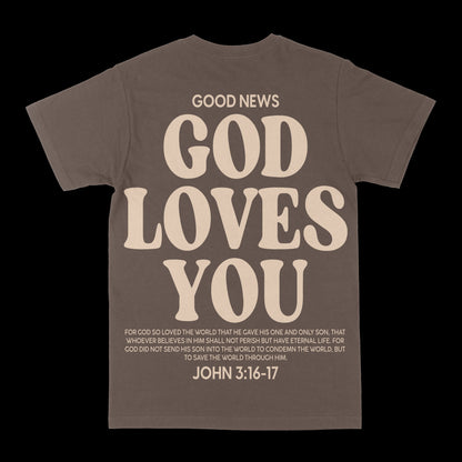 God Loves You Graphic Tee