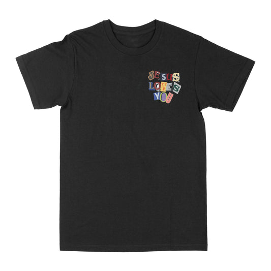 Jesus Loves You Scrapbook Graphic Tee