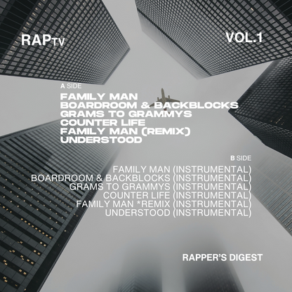 RAPtv Vol. 1 (digital album) - Rapper's Digest