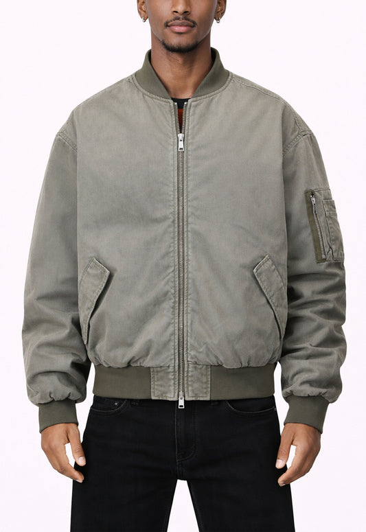 VINTAGE BOMBER JACKET MA1 [OLIVE]