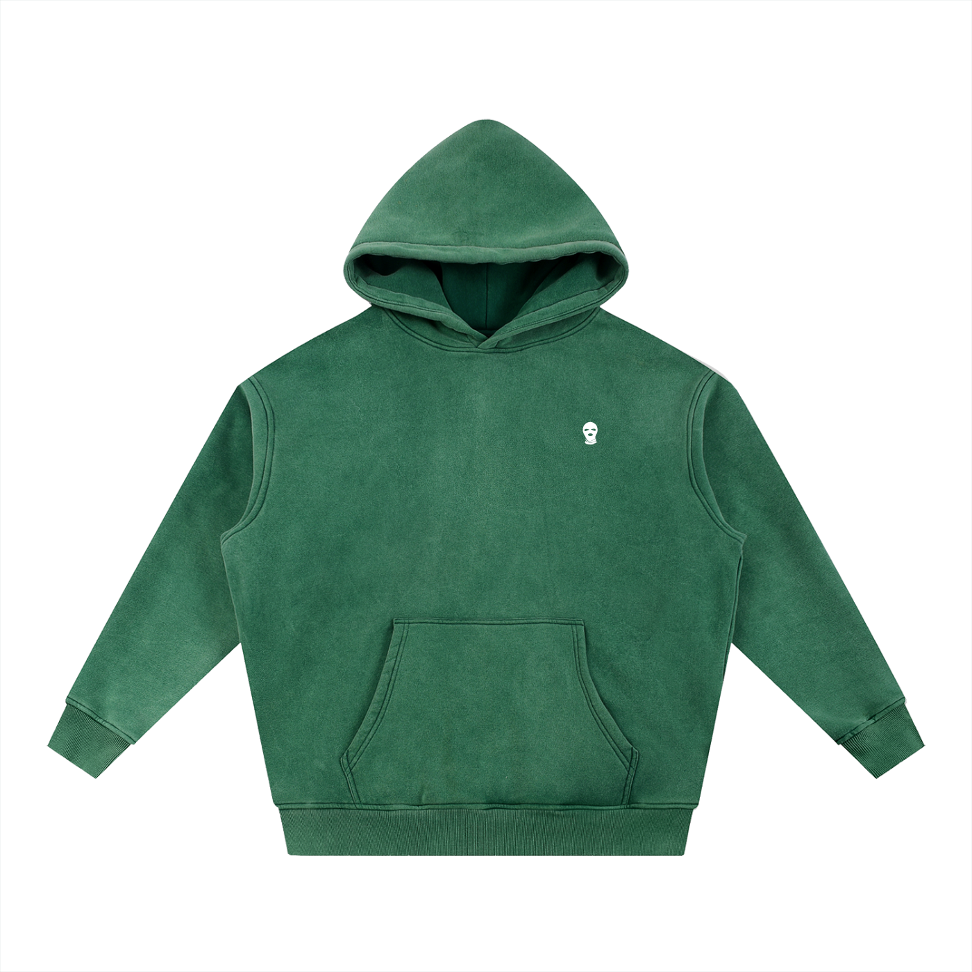 Snow Wash Fleece Oversize Hoodie - Rapper's Digest