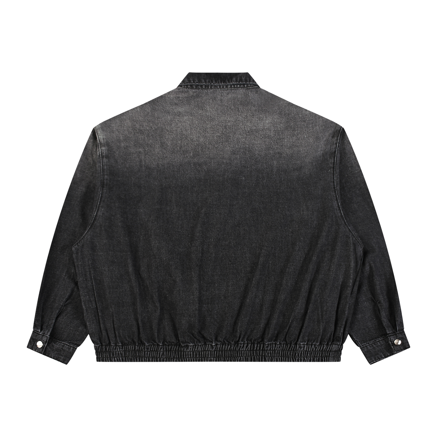 Vintage Wash Full-Zip Denim Jacket - Rapper's Digest