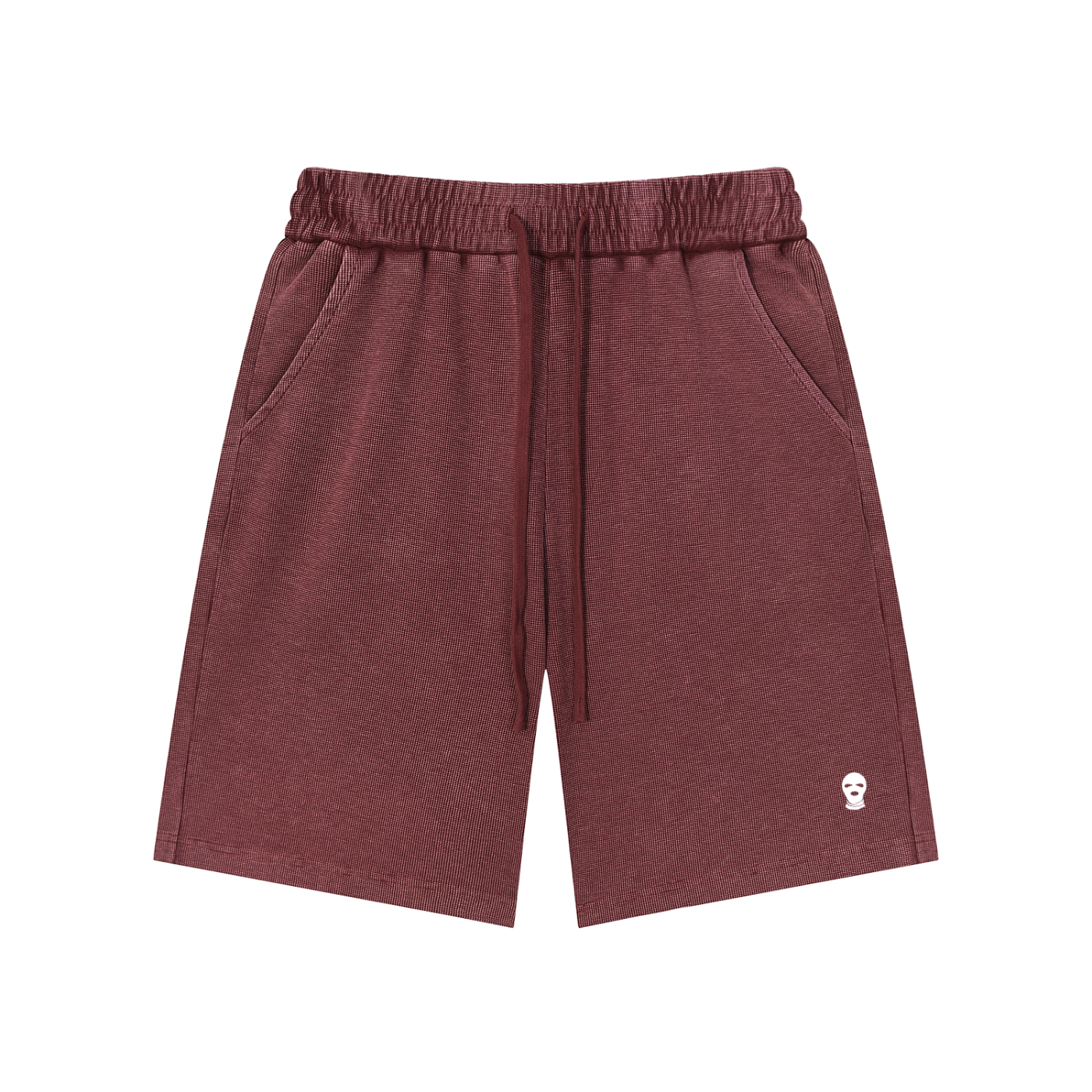 Mineral Wash Waffle Knit Shorts - Rapper's Digest