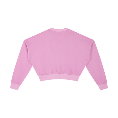 Vintage Washed Cropped Sweatshirt - Rapper's Digest