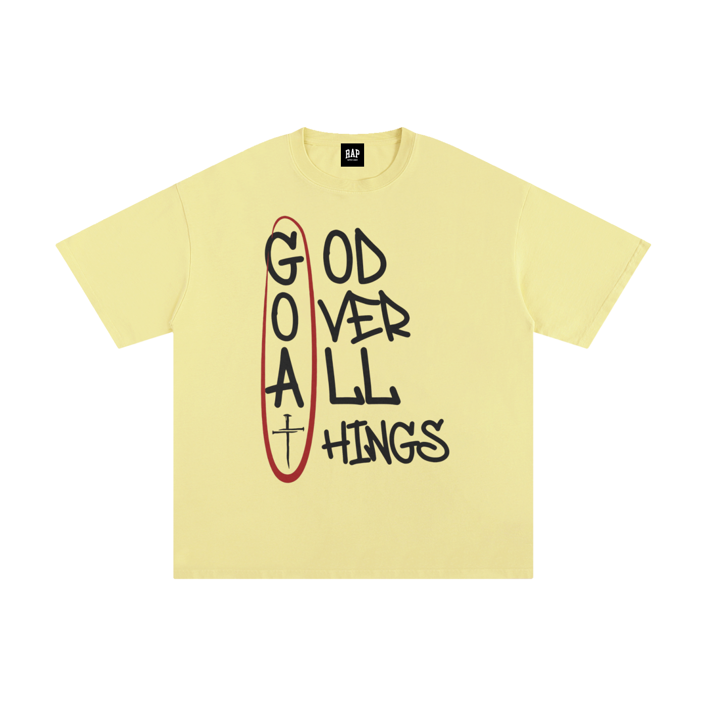 God Over All Cotton T-Shirt