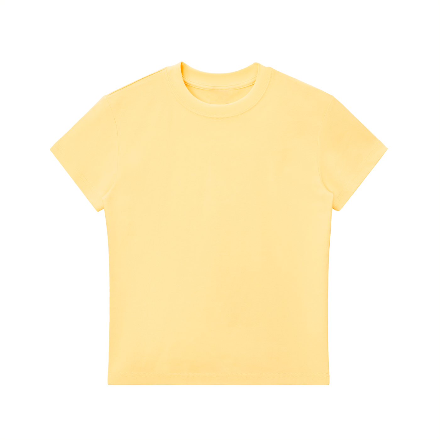 Essential Bodycon Crewneck T-Shirt - Rapper's Digest