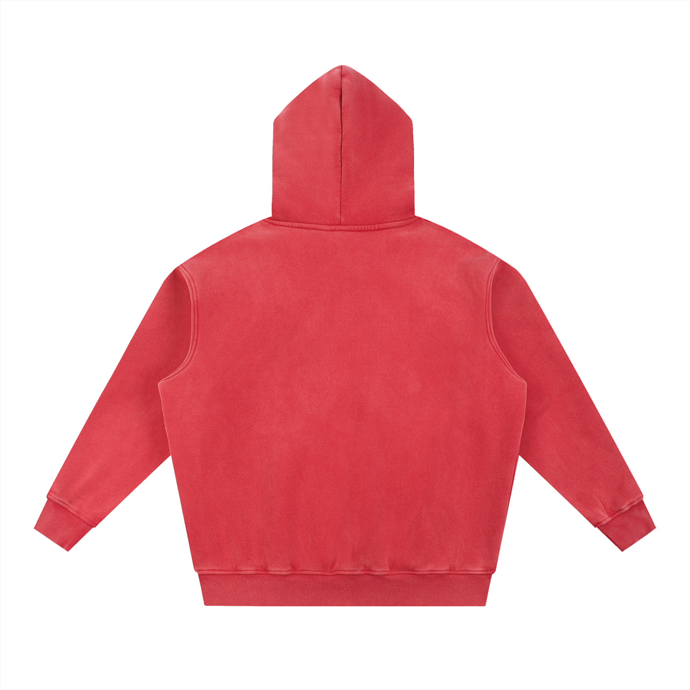 Snow Wash Fleece Oversize Hoodie - Rapper's Digest