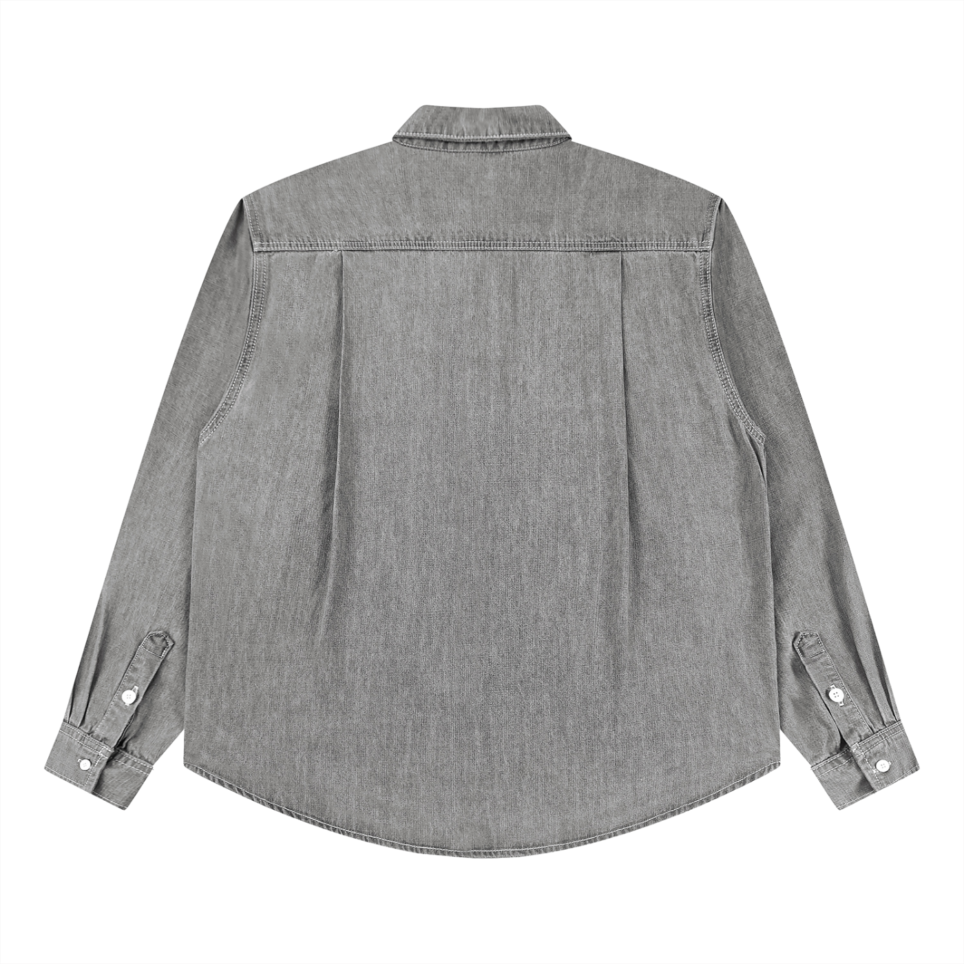 Vintage Wash Denim Shirt - Rapper's Digest