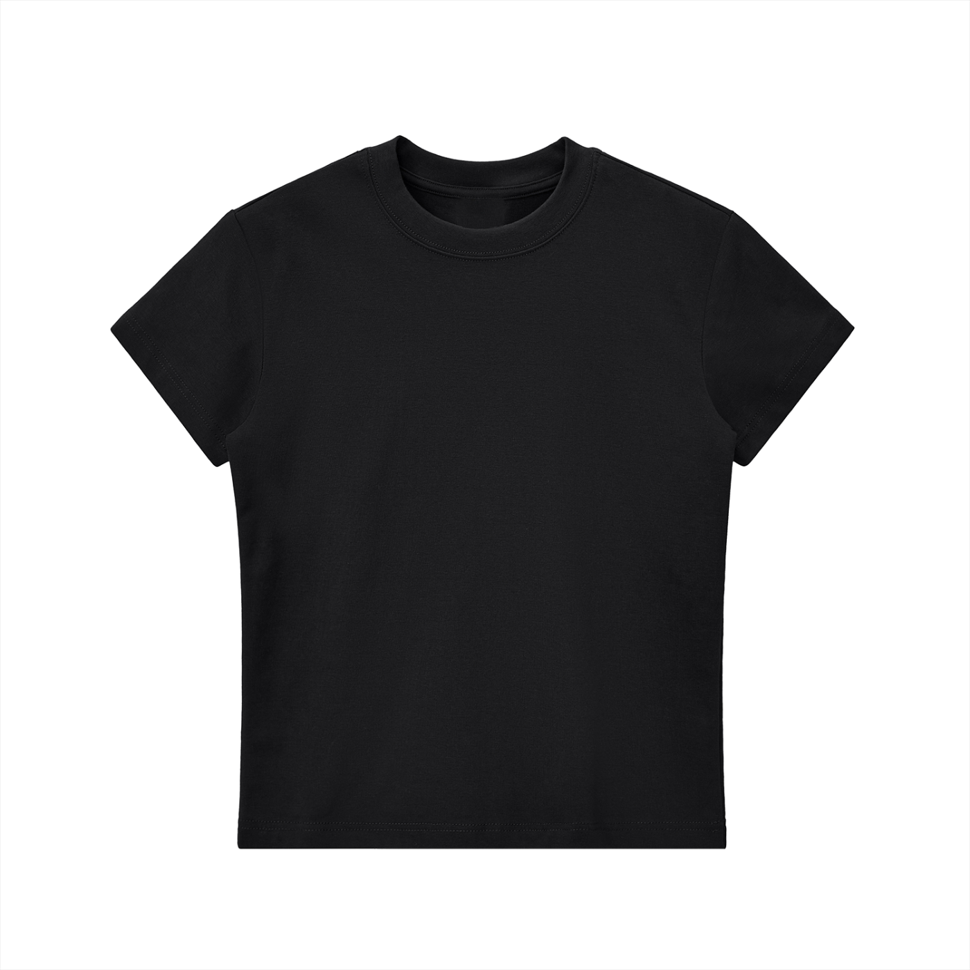 Essential Bodycon Crewneck T-Shirt - Rapper's Digest