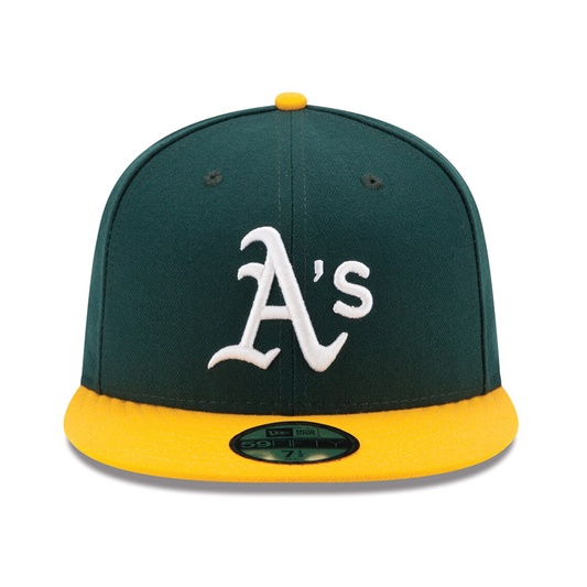 OAKLAND ATHLETICS ON-FIELD FITTED HOME HAT