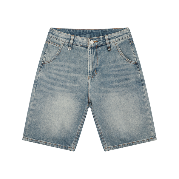 Men's Vintage Wash Denim Shorts - Rapper's Digest
