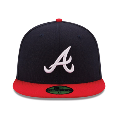ATLANTA BRAVES ON-FIELD HOME HAT