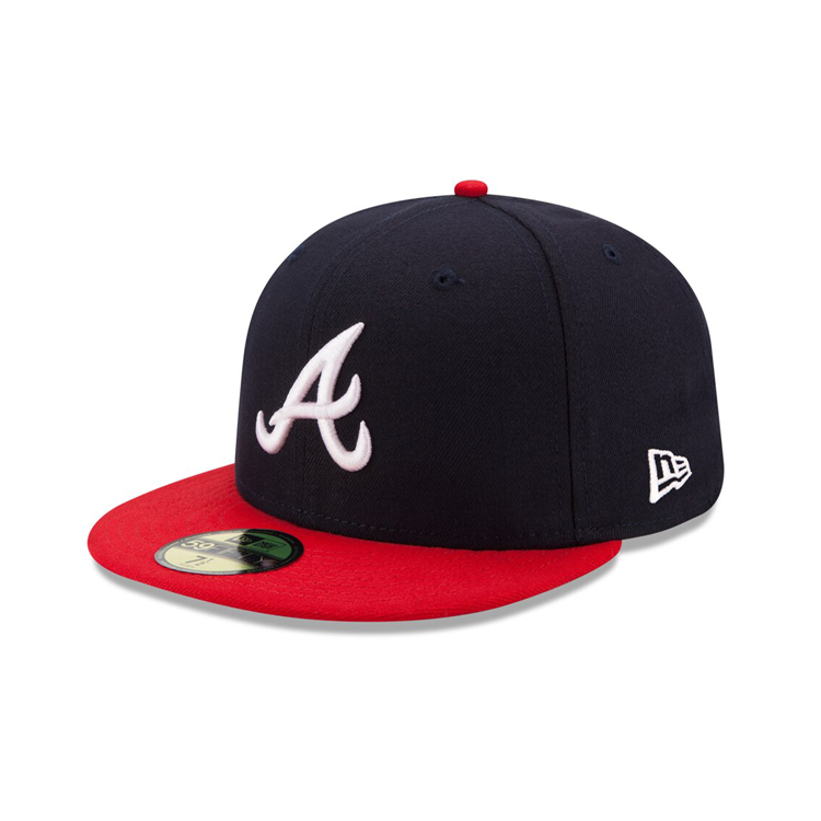 ATLANTA BRAVES ON-FIELD HOME HAT