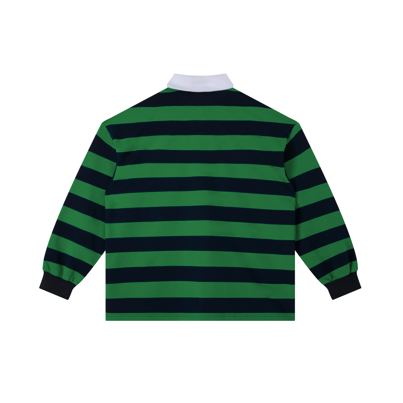 Mori White Stripe Polo Shirt - Rapper's Digest