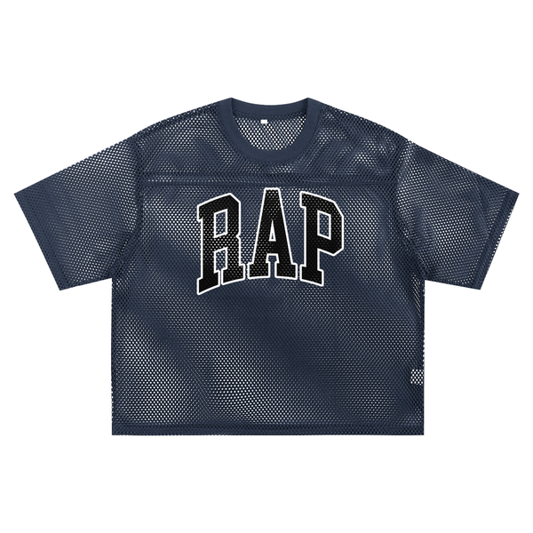 RAP Boxy Net T-shirt - Rapper's Digest