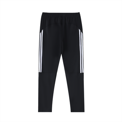 Mori White Side Stripe Running Pants - Rapper's Digest