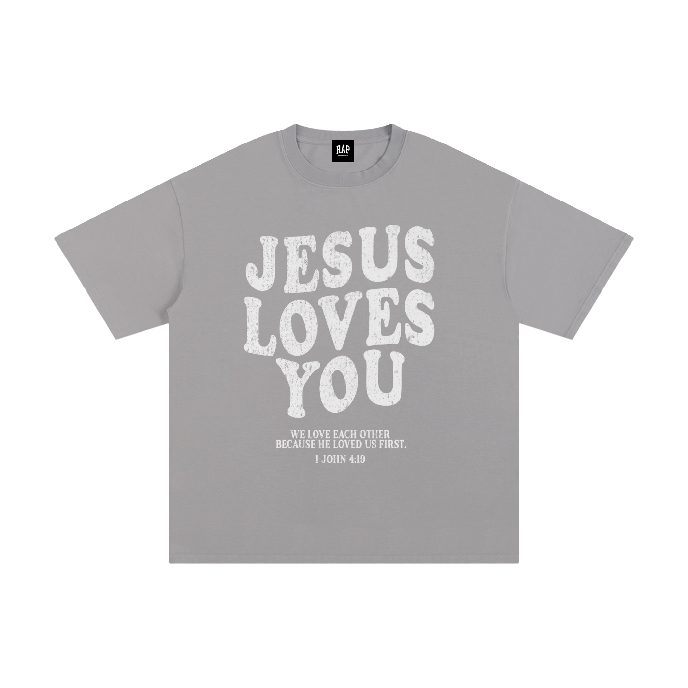 Jesus Loves You Cotton T-Shirt