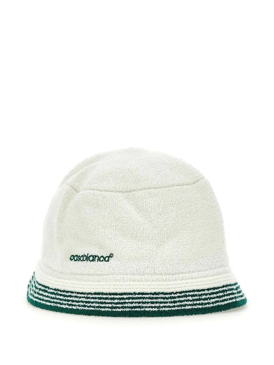 CASABLANCA Embroidered Bucket Hat for Men - Rapper's Digest