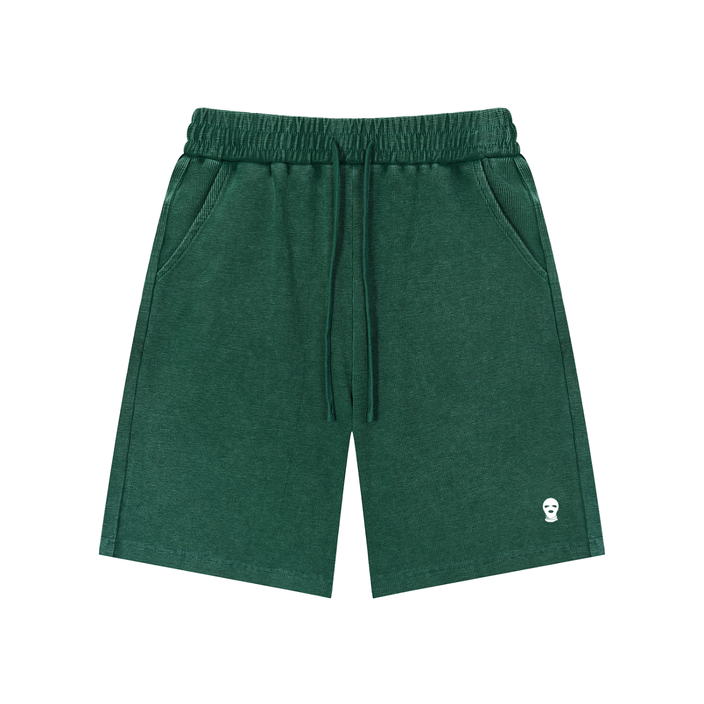 Mineral Wash Waffle Knit Shorts - Rapper's Digest