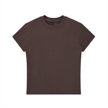 Essential Bodycon Crewneck T-Shirt - Rapper's Digest