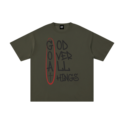 God Over All Cotton T-Shirt