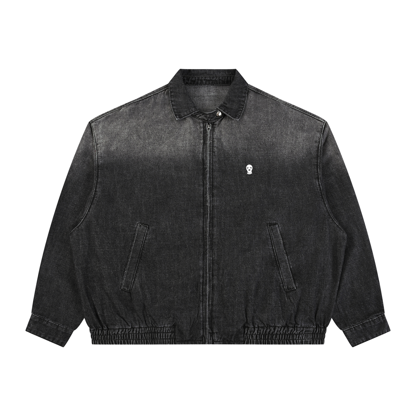Vintage Wash Full-Zip Denim Jacket - Rapper's Digest