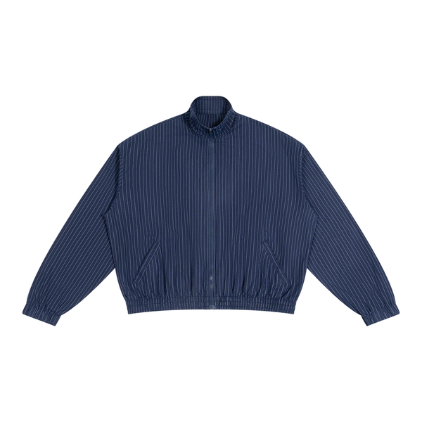 Striped Full-Zip Track Jacket - Rapper's Digest
