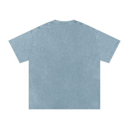 Mori White Washed Oversized Cotton T-Shirt - Rapper's Digest