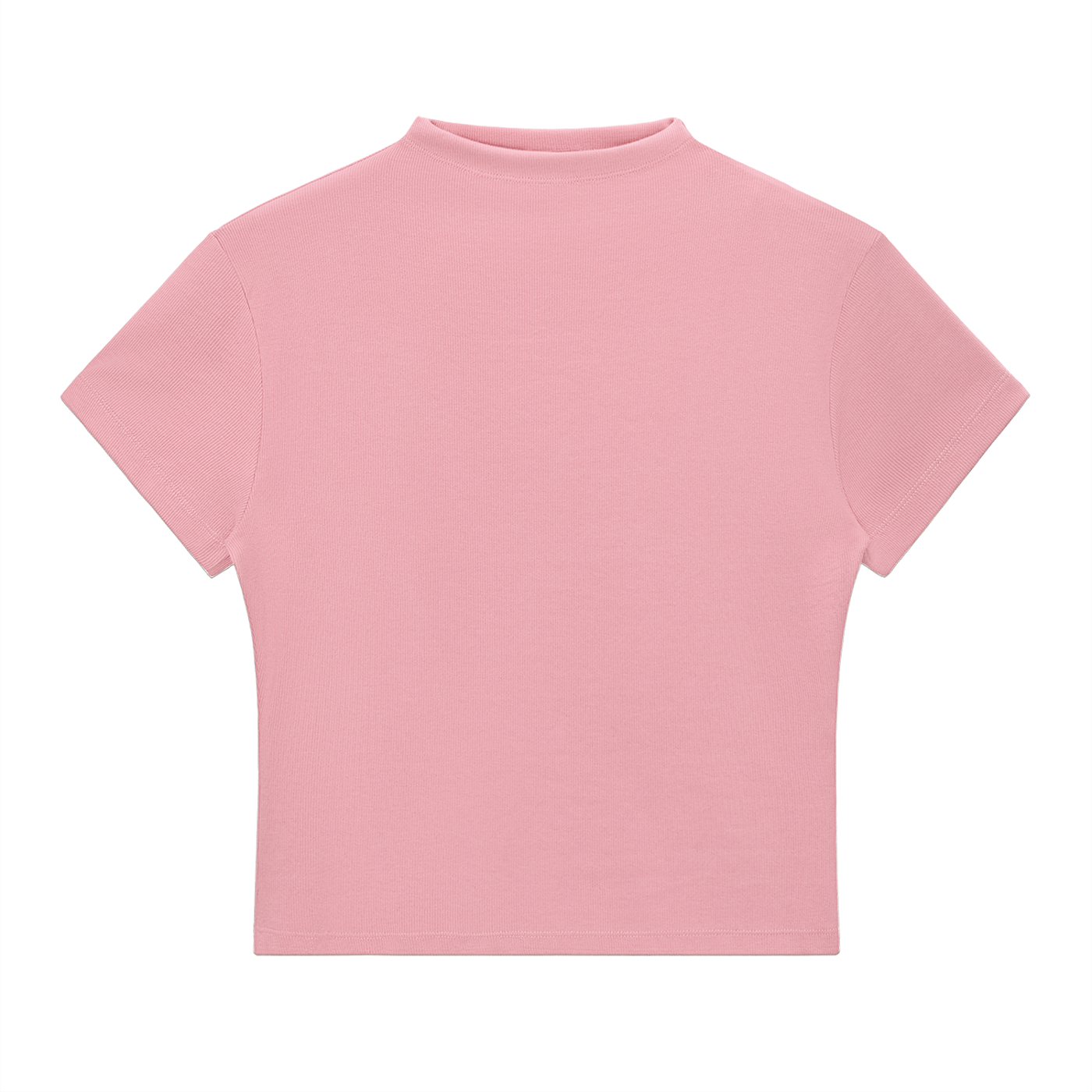 Essential Slim Fit Mock Neck T-Shirt - Rapper's Digest