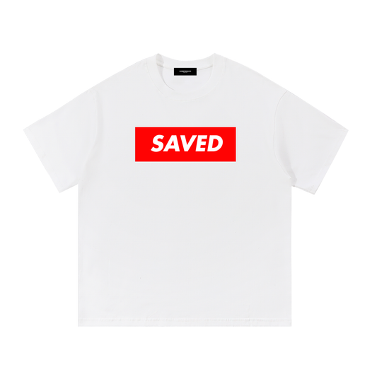 Saved Cotton T-Shirt - Rapper's Digest