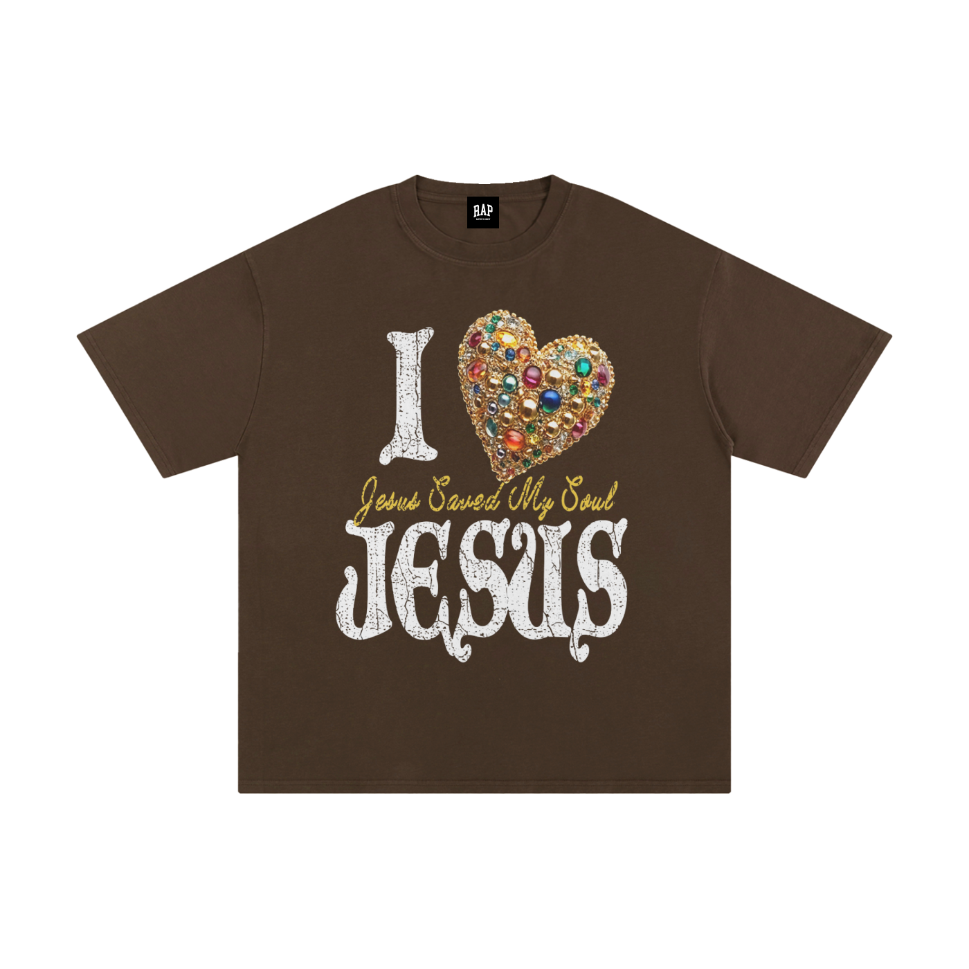 I Heart Jesus Cotton T-Shirt