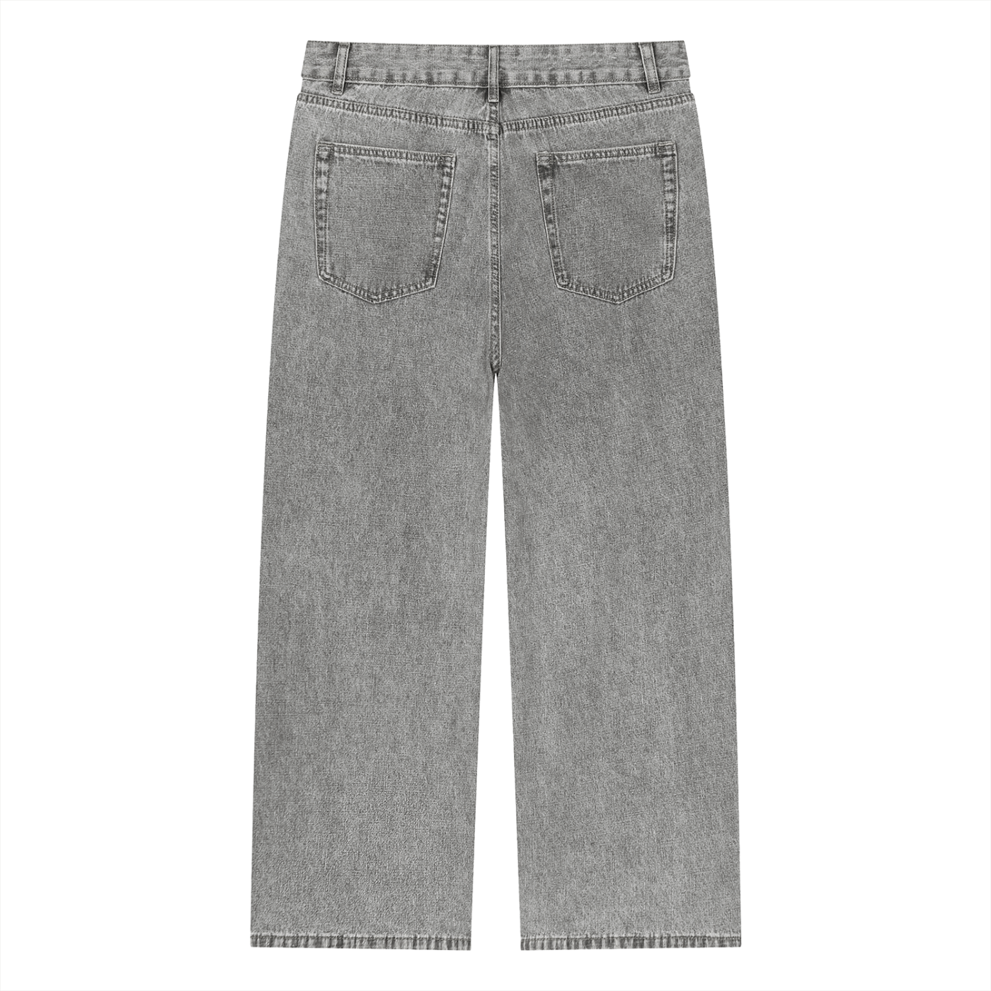 Vintage Wash Straight Leg Jeans - Rapper's Digest
