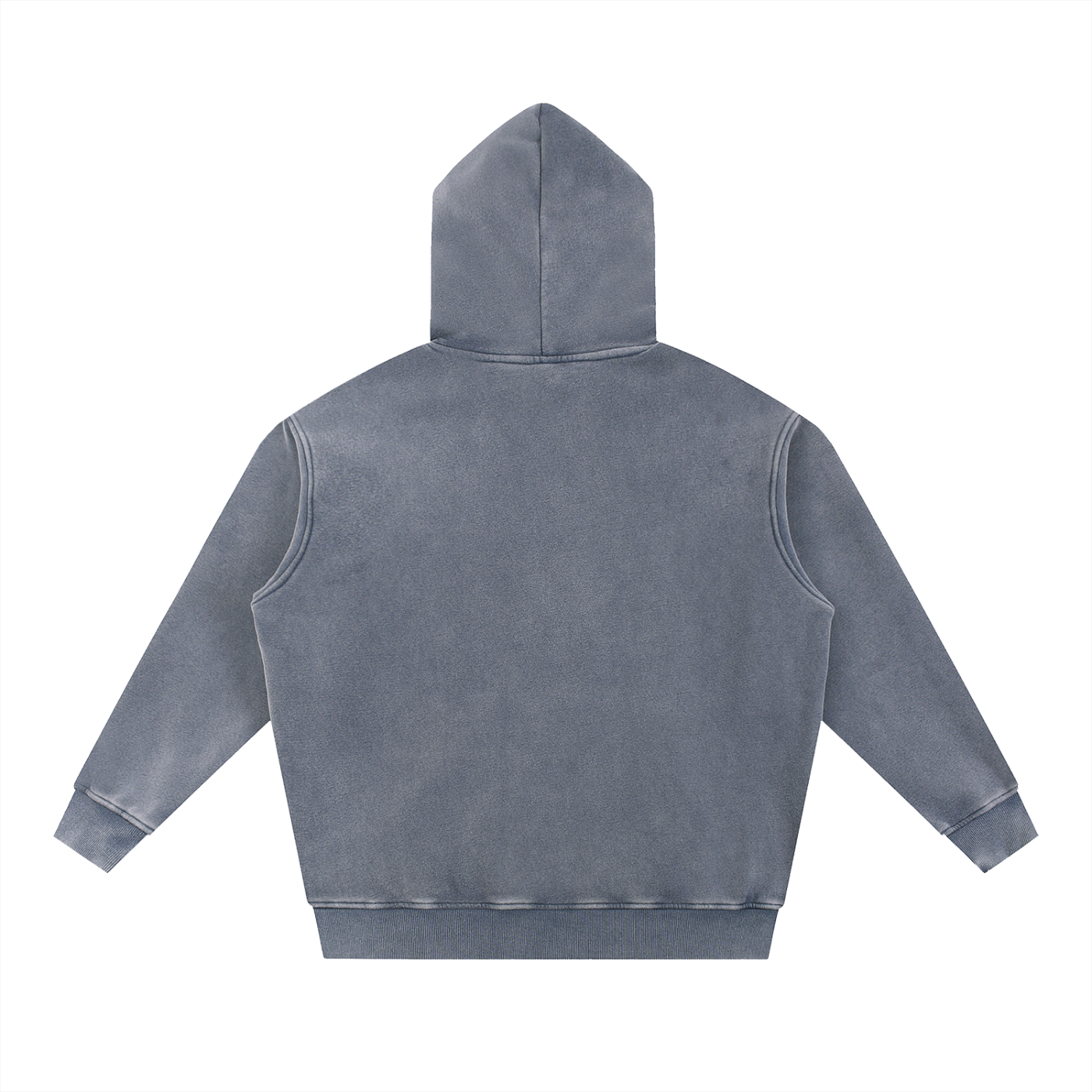 Snow Wash Fleece Oversize Hoodie - Rapper's Digest