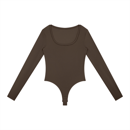 Tight Long Sleeve Yoga Bodysuit