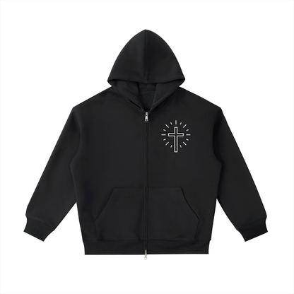 Praise Heavyweight Zip Hoodie - Rapper's Digest