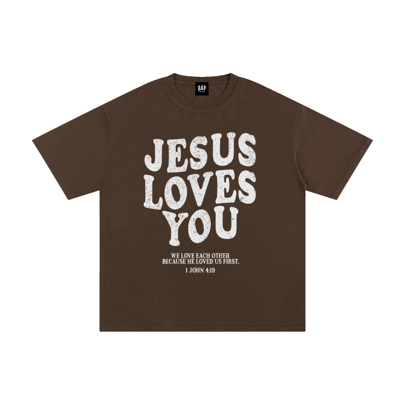 Jesus Loves You Cotton T-Shirt