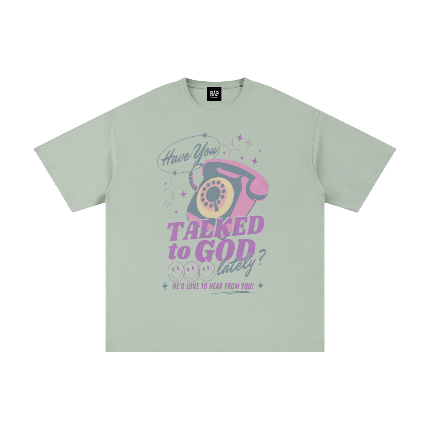 Talk To God Cotton T-Shirt