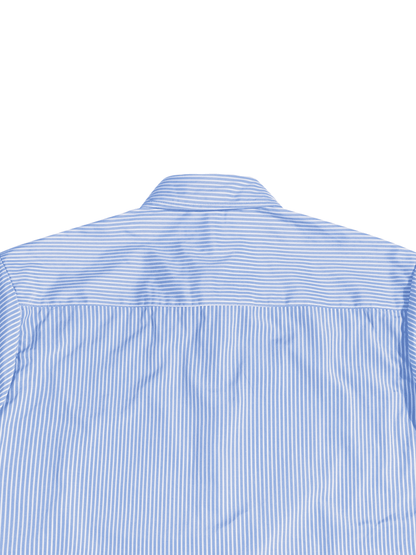 Oversized Vertical Stripe Boxy Shirt - Rapper's Digest