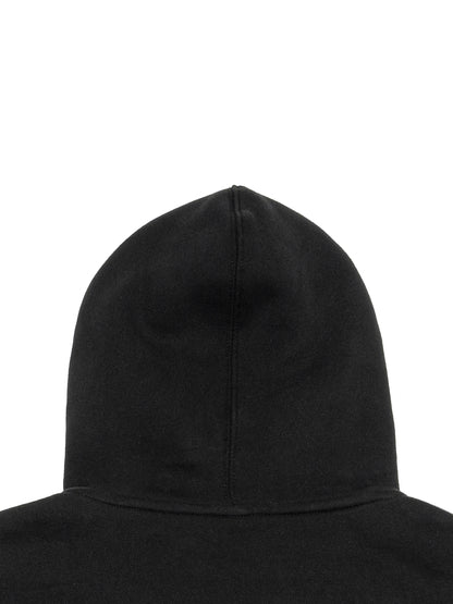 Mori White Fleece Zip-Up Boxy Hoodie - Rapper's Digest