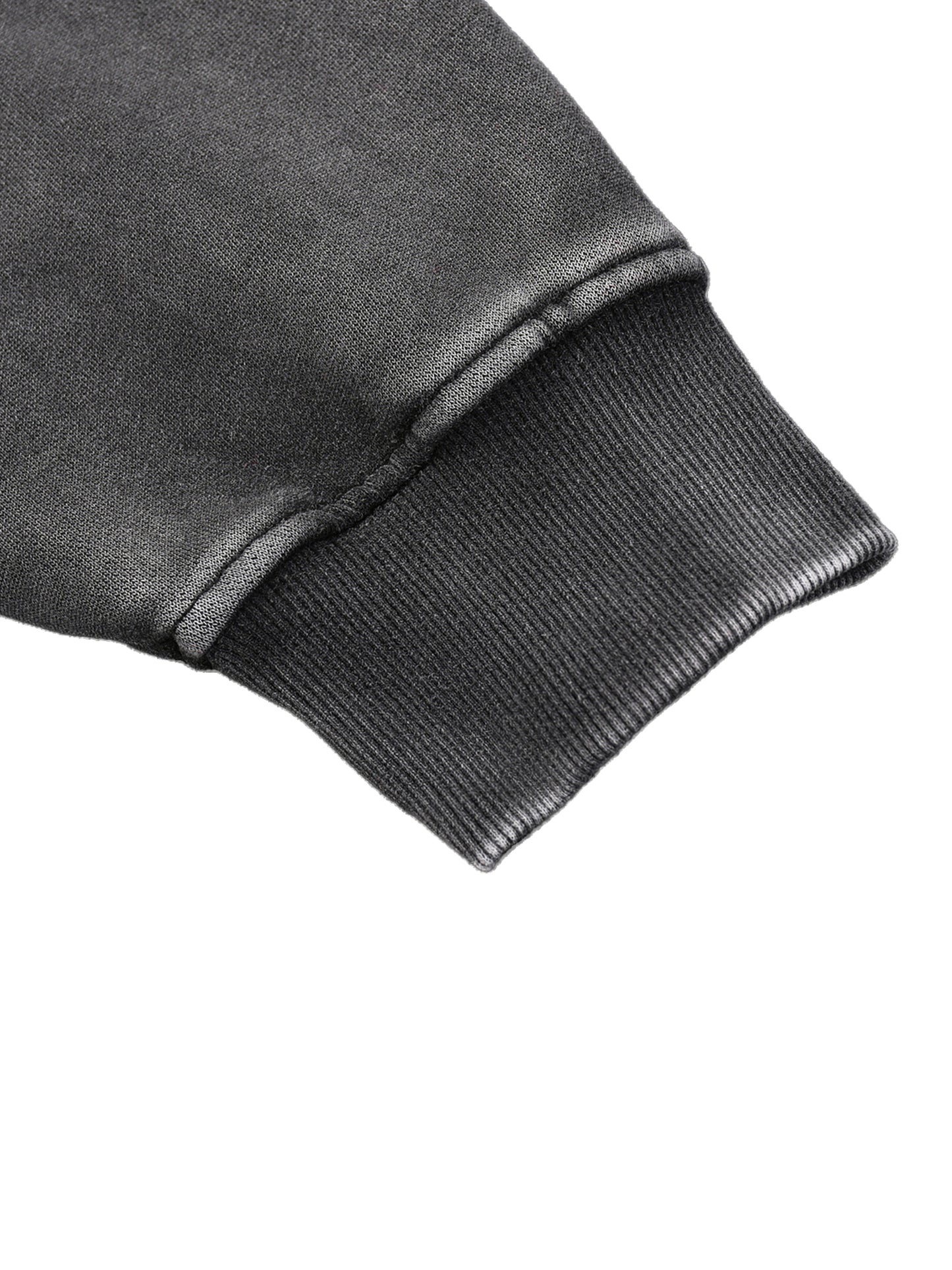 Snow Wash Fleece Oversize Hoodie - Rapper's Digest