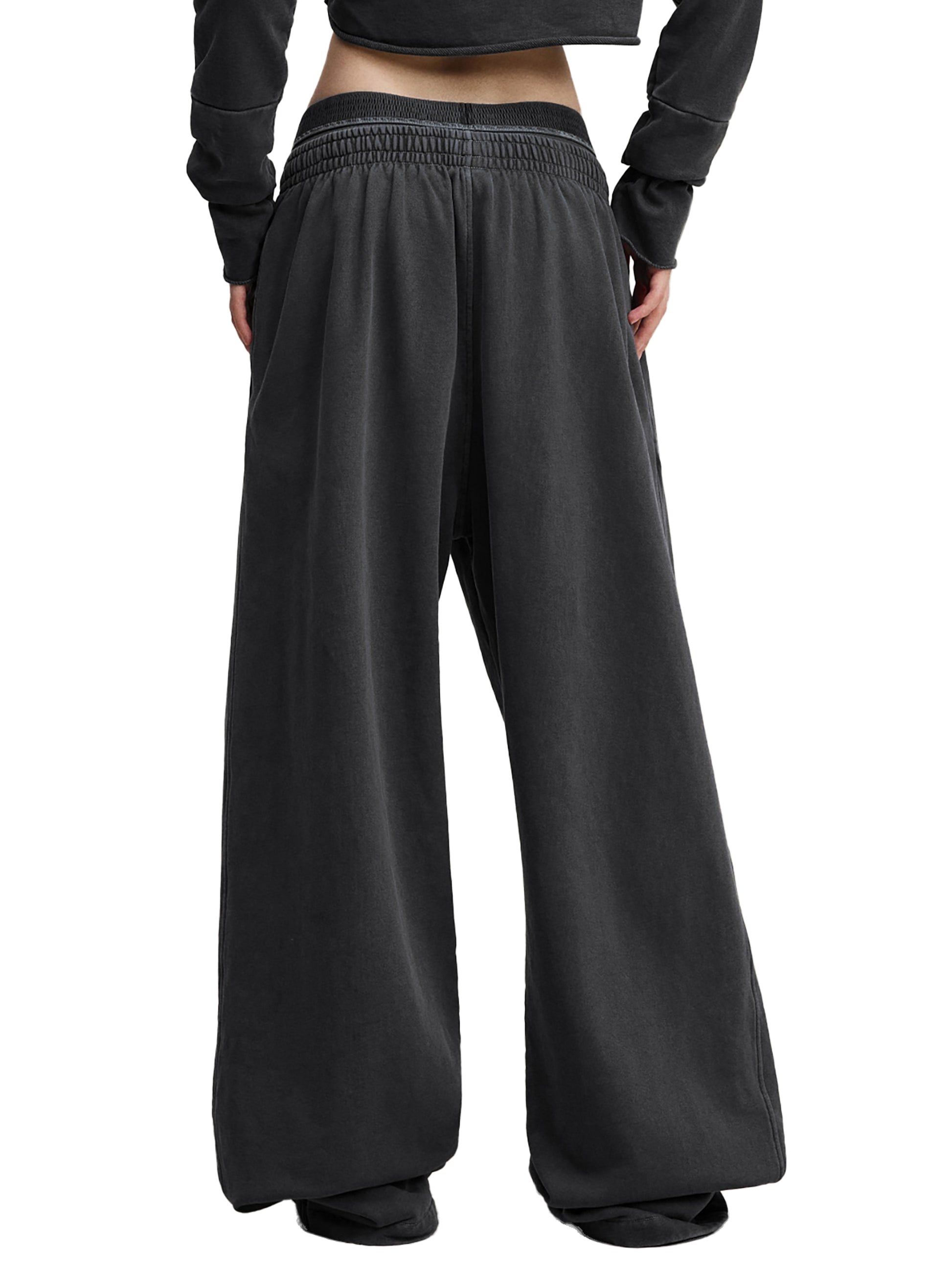 Vintage Washed Waist Pants - Rapper's Digest