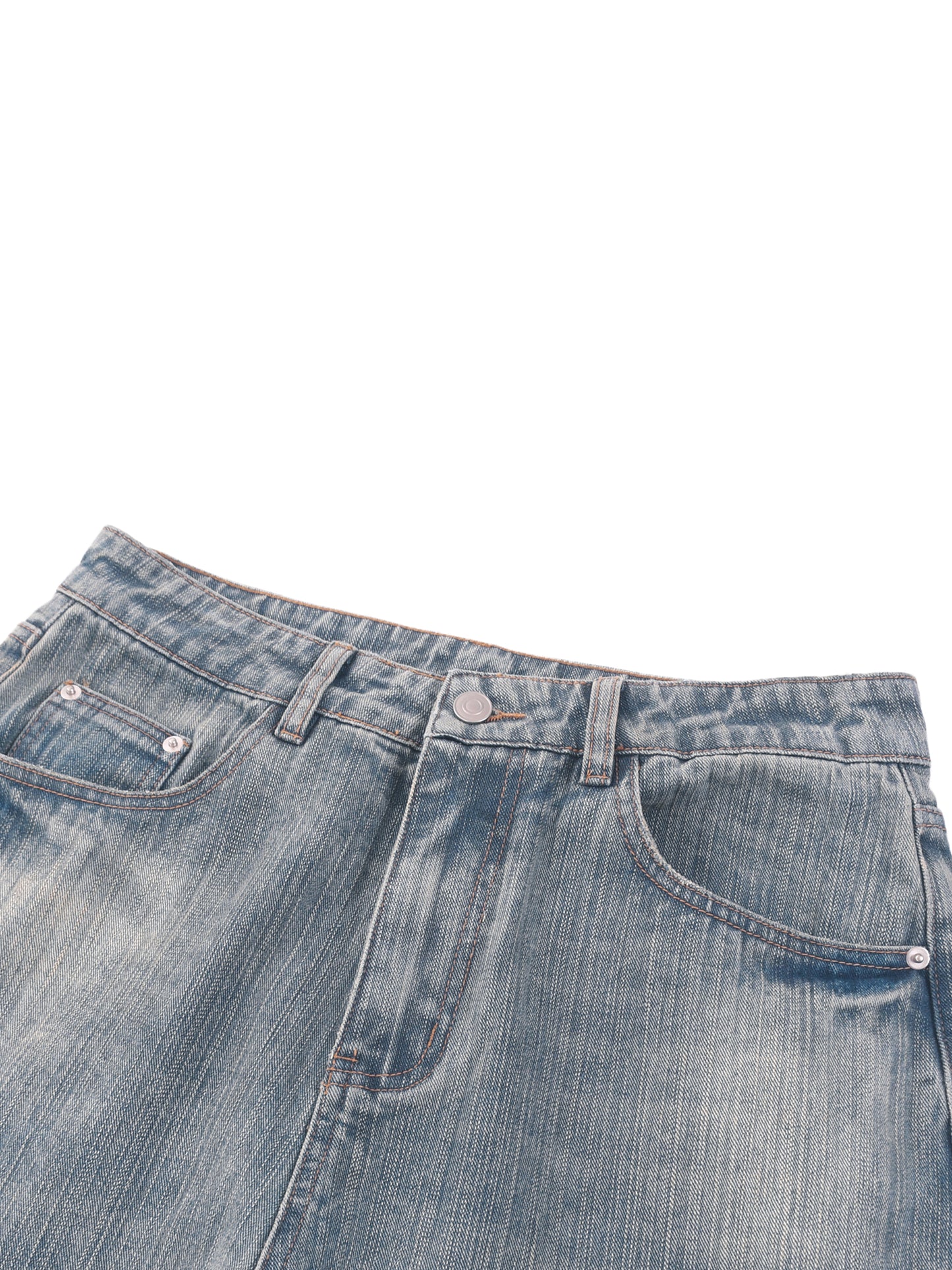 Vintage Wash Distressed Denim Jeans - Rapper's Digest