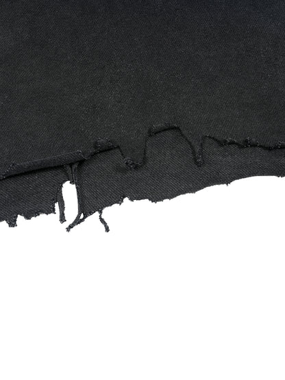 Mori White Vintage Boxy Distressed T-Shirt - Rapper's Digest
